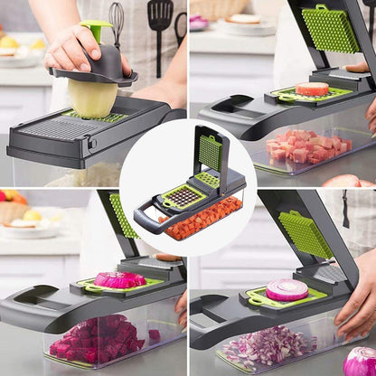 15-In-1 Vegetable Chopper & Slicer
