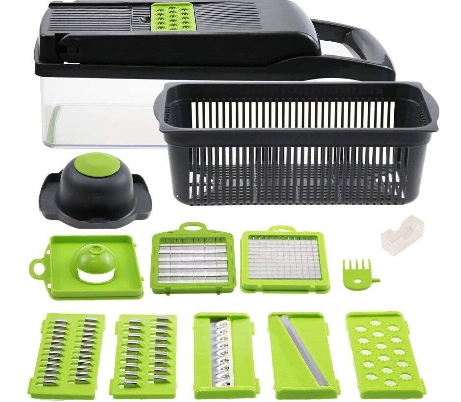 15-In-1 Vegetable Chopper & Slicer